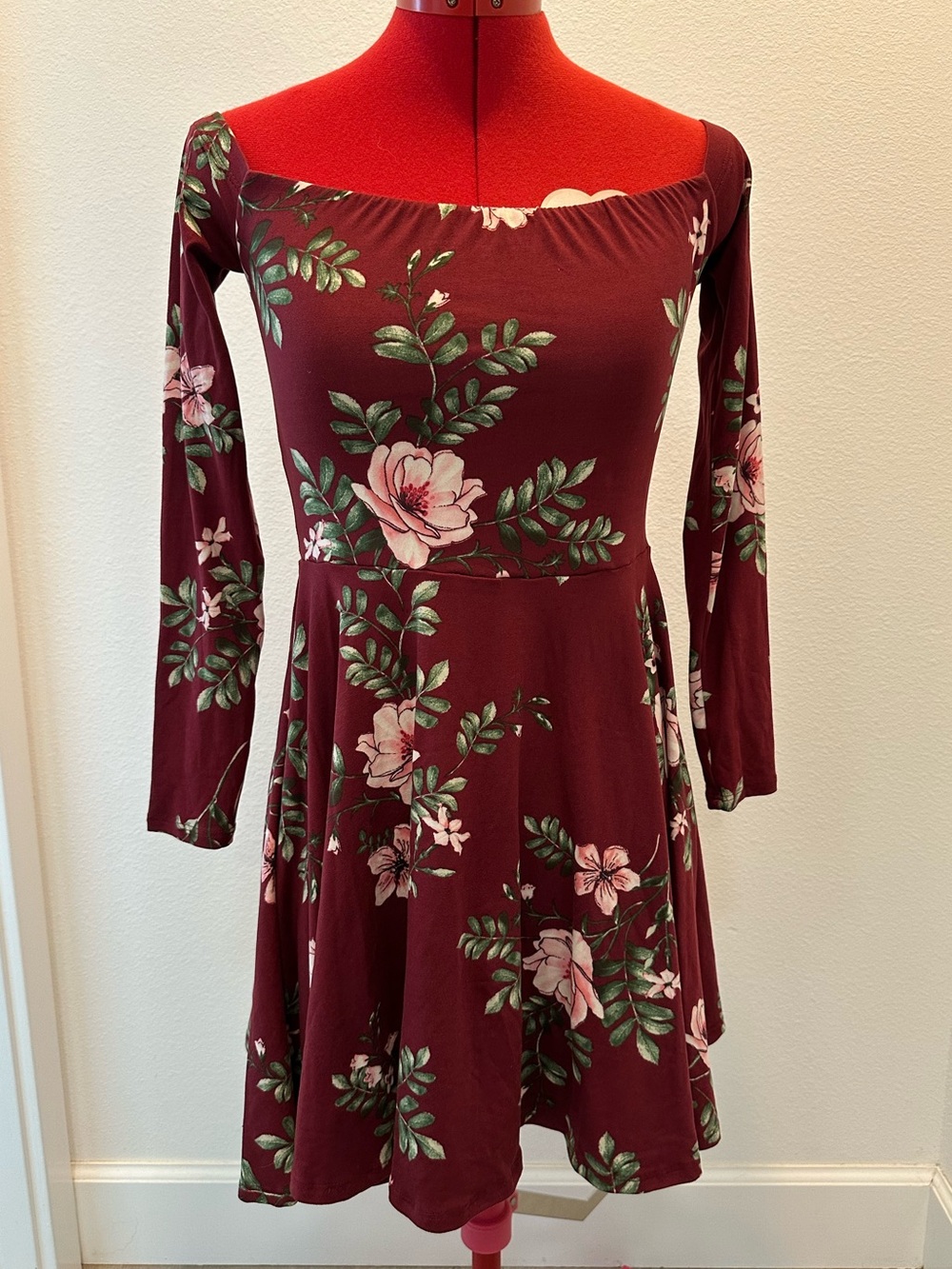 Nine Britton - Off-Shoulder Fit & Flare Dress - Women's Size  Extra Small